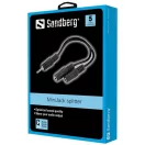 SANDBERG Audio adapter, MiniJack Splitter 1->2