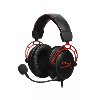   HP HYPERX vezetékes gaming fejhallgató Cloud Alpha - fekete/piros