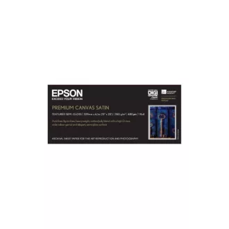 EPSON Premium Canvas Satin, 13" x 6,1 m, 350g/m2