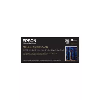 EPSON Premium Canvas Satin, 24" x 12,2 m, 350g/m2
