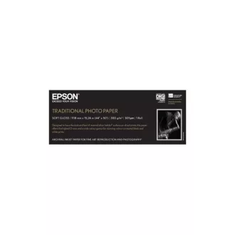 EPSON Traditional Photo Paper, 44" x 15 m