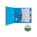 ESSELTE  Regiszter, műanyag, A5, 5 részes, színes