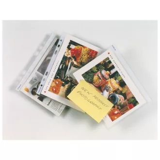   ESSELTE Genotherm, lefűzhető, A5, 65 mikron, narancsos felület