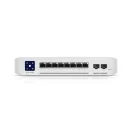 UBiQUiTi Switch 8x2500Mbps (8xPOE+) + 2x10Gbps SFP+, Falra rögzíthető, Menedzselhető, Asztali - USW-ENTERPRISE-8-POE
