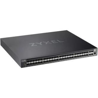  ZYXEL Switch  48xGigabit SFP + 4xGigabit SFP+, Fémházas Menedzselhető Rackes, XGS4600-52F-ZZ0101F