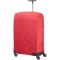 SAMSONITE Bőröndhuzat 121223-1726, FOLDABLE LUG.COVER L/M (RED) -GLOBAL TA