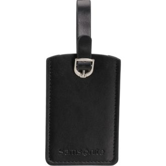   SAMSONITE Utazási Kiegészítő 121307-1041, RECTANGLE LUGGAGE TAG X2 (BLACK) -GLOBAL TA