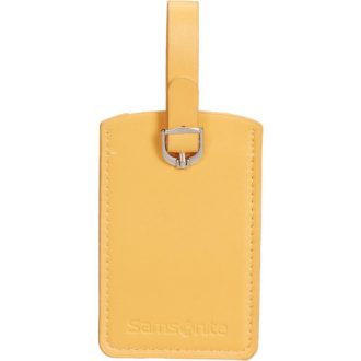   SAMSONITE Utazási Kiegészítő 121307-2022, RECTANGLE LUGGAGE TAG X2 (SUNFLOWER) -GLOBAL TA