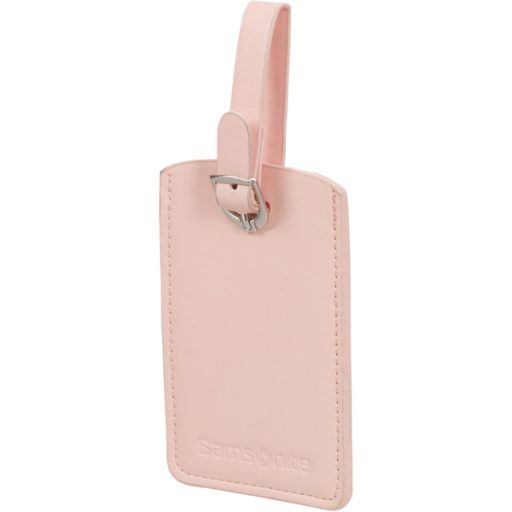 SAMSONITE Utazási Kiegészítő 121307-5266, RECTANGLE LUGGAGE TAG X2 (PALE ROSE PINK) -GLOBAL TA