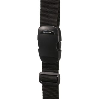   SAMSONITE Utazási Kiegészítő 121312-1041, LUGGAGE STRAP 50MM (BLACK) -GLOBAL TA