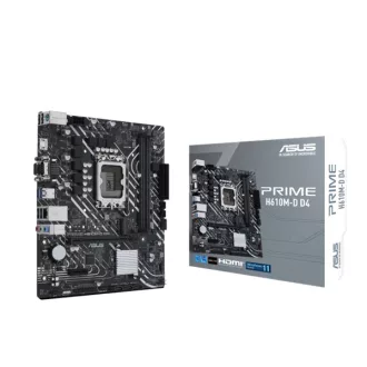 ASUS Alaplap S1700 PRIME H610M-D D4 INTEL H610, mATX