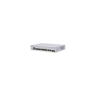   CISCO Switch 8x1000Mbps + 2x1000Mbps SFP, Menedzselhető, Fémházas, Rackes - CBS250-8T-E-2G-EU