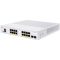 CISCO Switch 16x1000Mbps (POE+) + 2x1000Mbps SFP, Fémházas, Rackes, Menedzselhető - CBS350-16P-E-2G-EU