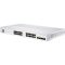 CISCO Switch 24x10000Mbps + 4x10000Mbps SFP+ Kombó, Rackes, Fémházas, Menedzselhető - CBS350-24XT-EU