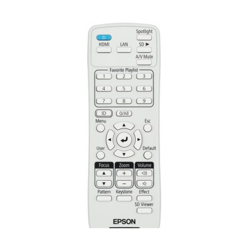 EPSON Projektor - LightScene EV-110 (3LCD, 1280x800 (WXGA), 2200 AL, 2 500 000:1, USB/LAN/WiFi/HDMI/SD Card)