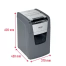 REXEL Iratmegsemmisítő, mikrokonfetti, 130 lap, "Optimum AutoFeed+ 130M"