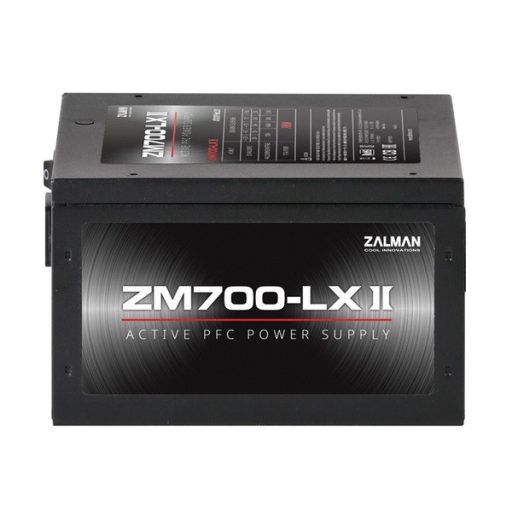 ZALMAN Tápegység 700W, 12cm, Aktív PFC