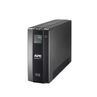   APC Back-UPS Pro BR1300, 1300VA, 780W, 8 Outlets, AVR, LCD Interface, Line-interaktív