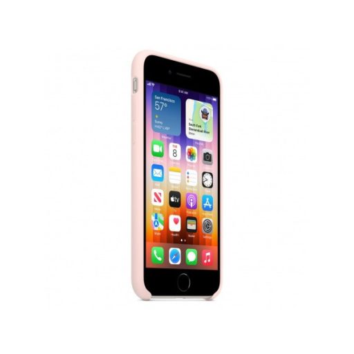Apple iPhone SE3 Silicone Case - Chalk Pink