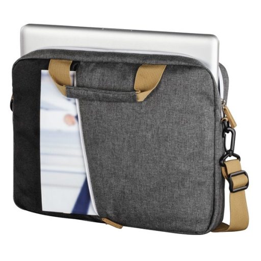 HAMA 217114, NOTEBOOK TÁSKA "FLORENCE" 13,3", FEKETE-SZÜRKE