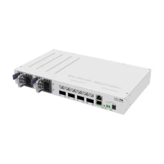   MIKROTIK Cloud Router Switch 1x100Mbps + 4x100Gbit QSFP28, Menedzselhető, Rackes - CRS504-4XQ-IN