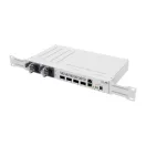 MIKROTIK Cloud Router Switch 1x100Mbps + 4x100Gbit QSFP28, Menedzselhető, Rackes - CRS504-4XQ-IN