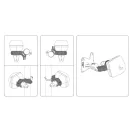 MIKROTIK Konzol quickMOUNT PRO műanyag konzol LDF szériához - QMP-LDF