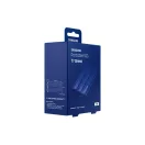 SAMSUNG Hordozható SSD T7 Shield, USB 3.2 Gen.2 (10Gbps), 1TB, Kék