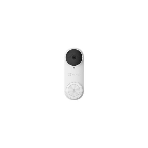 EZVIZ DB2, videós ajtócsengő készlet, 2K, 3MP, 176° kamerával,  WiFi, 5200mAh akku, PIR, IR, H.265, riasztó funkció