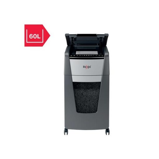 REXEL Iratmegsemmisítő, konfetti, 300 lap, "Optimum AutoFeed+ 300X"
