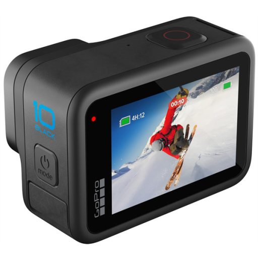 GOPRO Hero 10 Black 101-CN (GP2 processor, 5.3K60 + 4K120 felbontás, HyperSmooth 4.0, vízálló)