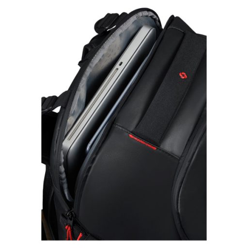 SAMSONITE Notebook hátizsák 142897-1041, TRAVEL BACKPACK M 55L 17.3" (BLACK) -ECODIVER