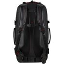 SAMSONITE Notebook hátizsák 142897-1041, TRAVEL BACKPACK M 55L 17.3" (BLACK) -ECODIVER