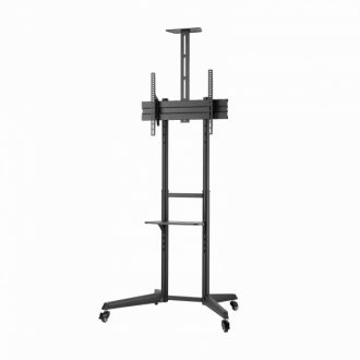   SBOX FS-401 Gurulós konzol, konferencia állvány, 32"-55", 600x400, max 50 kg