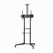 SBOX FS-401 Gurulós konzol, konferencia állvány, 32"-55", 600x400, max 50 kg