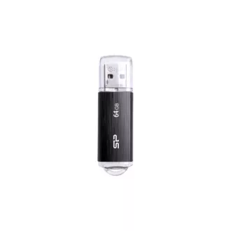 SILICON POWER Pendrive 16GB, Ultima - U02 USB 2.0, Fekete