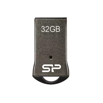 SILICON POWER Pendrive 32GB, Touch - T01 USB 2.0, Fekete