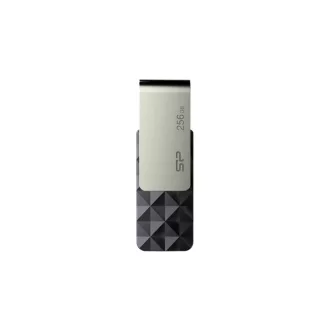   SILICON POWER Pendrive 256GB, Blaze - B30 USB 3.2 Gen 1, Fekete