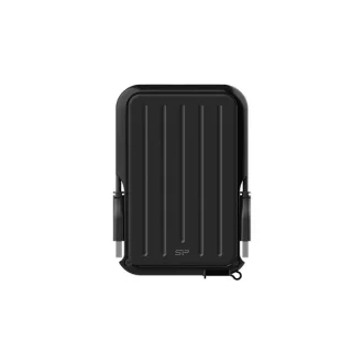   SILICON POWER 2.5" HDD USB 3.2 1TB Armor A66 ütésálló + vízálló, Fekete