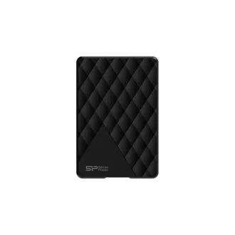   SILICON POWER 2.5" HDD USB 3.2 2TB Diamond D06, Fekete (Slim)