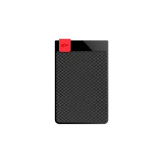   SILICON POWER 2.5" HDD USB 3.2 5TB Diamond D30 vízálló, Fekete (Ultra slim)