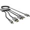 SANDBERG Kábel, All-In-1 Display Adapter Hub