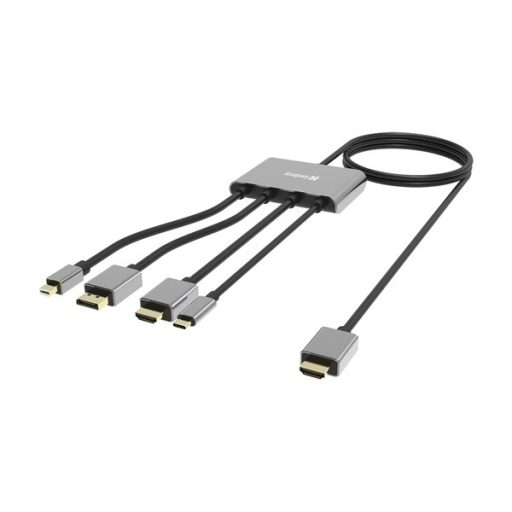 SANDBERG Kábel, All-In-1 Display Adapter Hub
