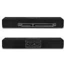 AXAGON ADSA-1S6 külső ház 2,5", SATA, USB 3.0, fekete