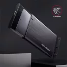 AXAGON EE25-A6M USB 3.2 csavar nélküli külső ház alumínium 2, 5" HDD/SSD, fekete