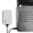 AXAGON EE25-F6B Külső merevlemez ház, USB 3.0, 2.5" SATA HDD/SSD, Ezüst