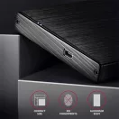 AXAGON EE25-XA Aline Box 2,5" USB 2.0 Külső HDD ház, fekete