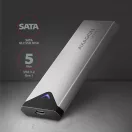 AXAGON EEM2-U3C USB-C 3.1 SATA M. 2 SSD külső ház