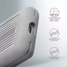 AXAGON EEM2-XR USB-C 3.2 Gen2 - M. 2 NVMe SSD Shockproof külső ház