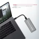 AXAGON EEM2-XR USB-C 3.2 Gen2 - M. 2 NVMe SSD Shockproof külső ház